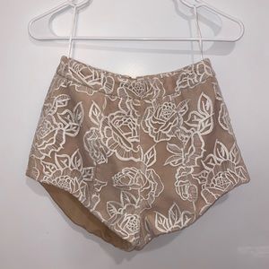 StyleStalker Floral Lace Dress Shorts
